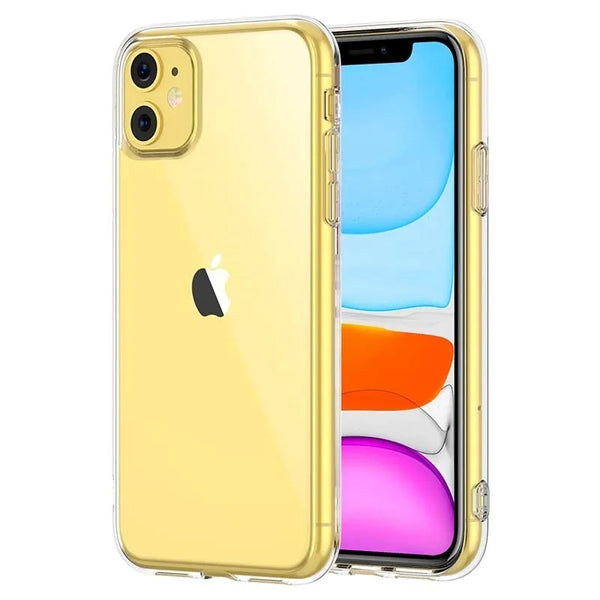 Apple - iPhone 11 Zebana Şeffaf Soft Silikon Kılıf - Şeffaf